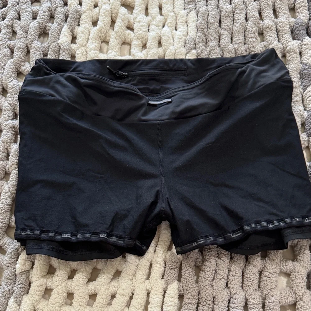 lululemon athletica Black Athletic Skort